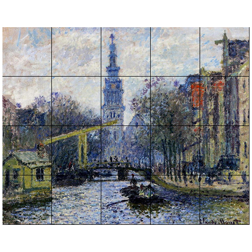 Monet "Canal in Amsterdam"